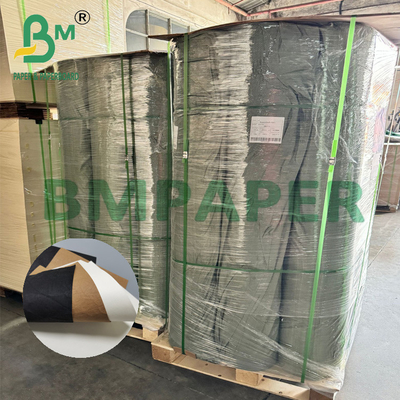 110 Yards Reciclável Lavável Kraft Paper Roll 0,55 mm Para Saco Cosmético