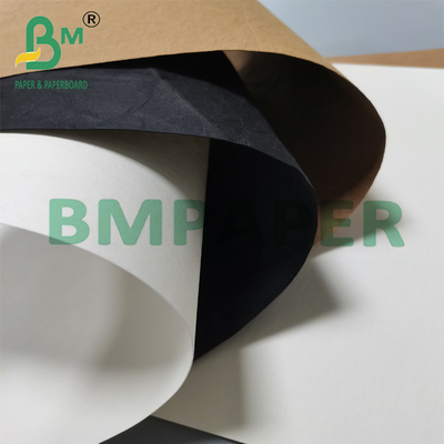 110 Yards Reciclável Lavável Kraft Paper Roll 0,55 mm Para Saco Cosmético