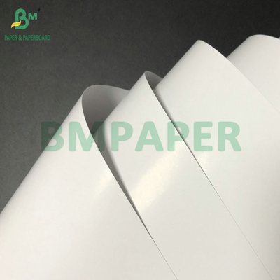 70gm 75gm Papel de alta brancura C1S Brilhante de alta resistência ao molho para fabricação de rótulos de lata