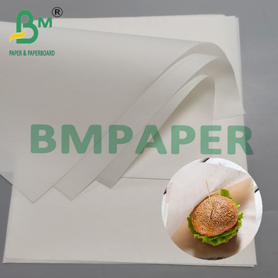 40 g de papel MG Kraft branqueado à prova de gordura para embalagens de produtos alimentares