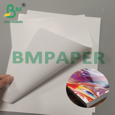 Papel de arte revestido de tecido brilhante e fosco de 128 gramas para revistas