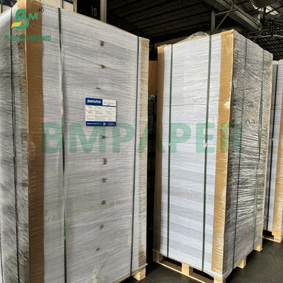 120+120+120g Folhas de cartão ondulado branco para revestimento cosmético 30" x 40"