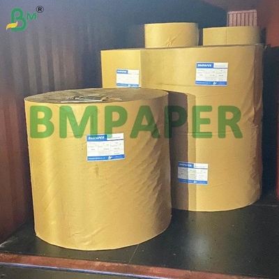 Papel Kraft de resistência ao molho de 80 gm de cor marrom com alta resistência para sacos