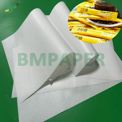 Papel revestido em PE de 28 cm e 45 gramas para embalagem