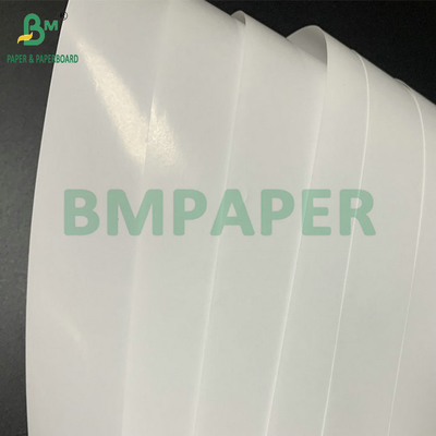 Papel digital de texto branco liso e brilhante de 100 libras 65# 70# 23X35'