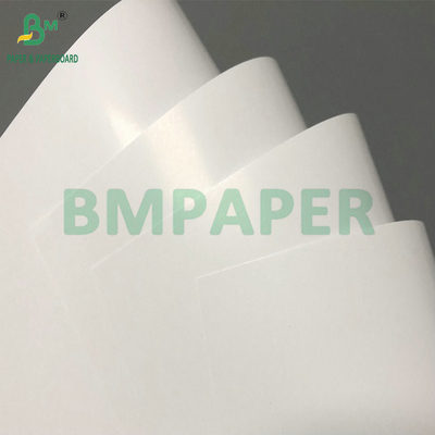Papel digital de texto branco liso e brilhante de 100 libras 65# 70# 23X35'