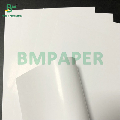 Papel digital de texto branco liso e brilhante de 100 libras 65# 70# 23X35'