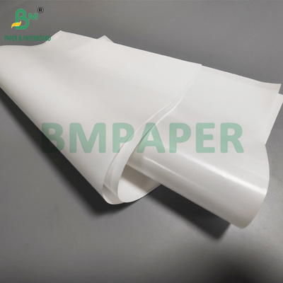 40 g+10 g PE revestido MG Papel Kraft branqueado para sacos de açúcar Grau alimentar 70 x 100cm