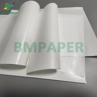 40 g+10 g PE revestido MG Papel Kraft branqueado para sacos de açúcar Grau alimentar 70 x 100cm