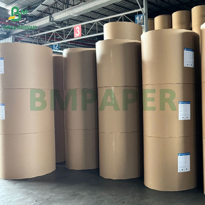 MG Papel Kraft Natural Marrom sem Branqueamento 50gm Bobinas 800mm Largo Núcleo 76mm