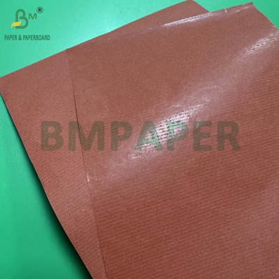 50 g Rolo de papel kraft colorido límpido de um lado Amarelo Vermelho