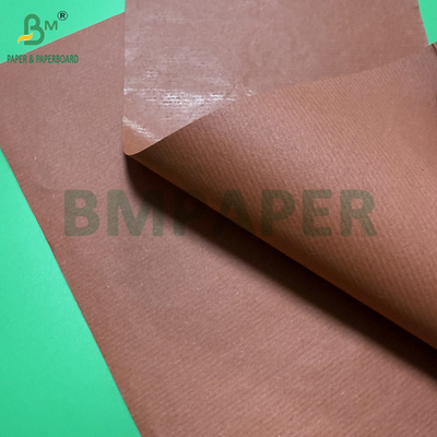 50 g Rolo de papel kraft colorido límpido de um lado Amarelo Vermelho