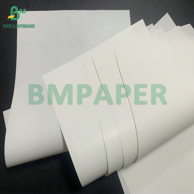 65 gm 70 gm Resistente à água Resistente ao molho Papel brilhante de revestimento único para rótulo de garrafa de cerveja