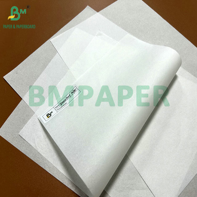 38g 40g Papel resistente a gordura de cera para embalagem de pão 12" x 12"