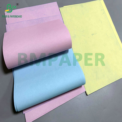 50gm 60gm 8,5" x 14" Rosa Azul Cor Papel Inorgânico Para Receita de Entrega