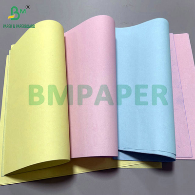 50gm 60gm 8,5" x 14" Rosa Azul Cor Papel Inorgânico Para Receita de Entrega