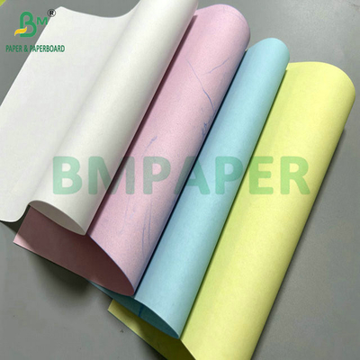 50gm 60gm 8,5" x 14" Rosa Azul Cor Papel Inorgânico Para Receita de Entrega
