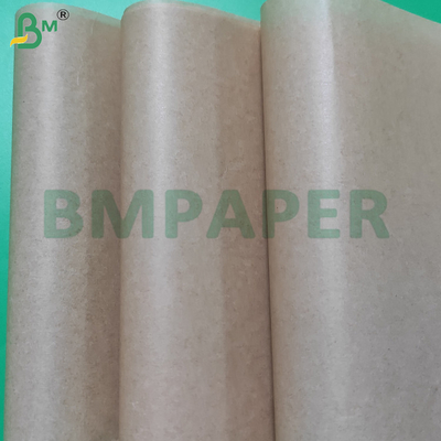 30GSM Folhas de papel marrom revestidas de silicone de dois lados