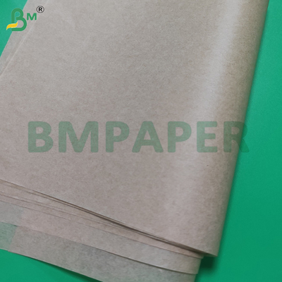 30GSM Folhas de papel marrom revestidas de silicone de dois lados