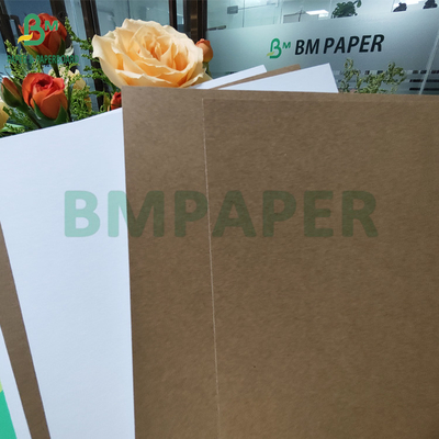 0.7mm 590gm White Face Kraft Board For Electronic Products Embalagem 79 x 109cm