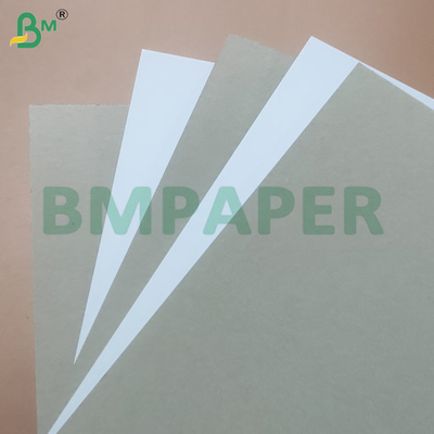 300 gm Pulpa reciclada 700*1000 mm Folhas de papel branco-cinzento revestidas