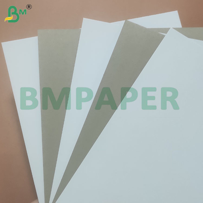 300 gm Pulpa reciclada 700*1000 mm Folhas de papel branco-cinzento revestidas