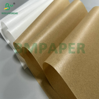 40 g 50 g Papel revestido de cera branco castanho não pegajoso para assar 12 "x 12"