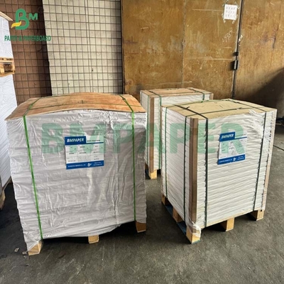 35 gramas 40 gramas MG de qualidade alimentar Papel Kraft Branqueado para açúcar Pacote de 70 cm bobina