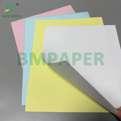 75g NCR Rolls 15 1⁄2" 19" Largura CB Branco CFB Amarelo CF Rosa Com Imagem Preta