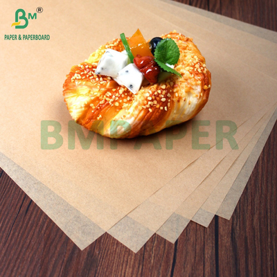 70 gm 80 gm folhas de papel de pergaminho não branqueado para cozinhar bolinhos 12' x 16'