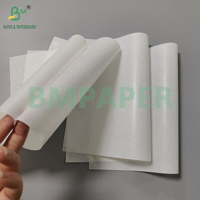 30 gm 60 gm Papel Kraft MG Branco de Grau Alimentar para Embalagem de Alimentos