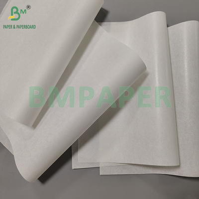 30 gm 60 gm Papel Kraft MG Branco de Grau Alimentar para Embalagem de Alimentos