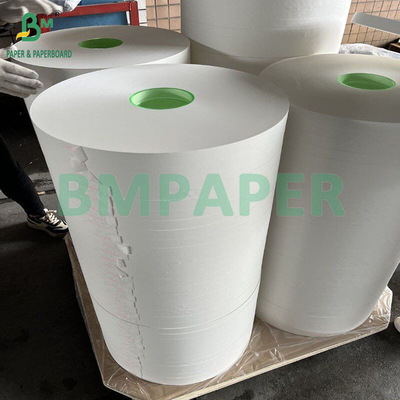 24 gm 28 gm Grade Alimentar MG Papel Kraft Branco Para Embalagem Palha 22 mm 28 mm 53 mm