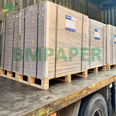 Chapas de cartão de 40 pts de cartão de folha de papel de papelão castanho
