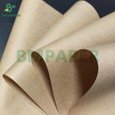 Força 90g 100g Papel Kraft puro para fazer sacos de compras Sacos de café