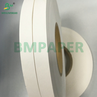 Papel Kraft Branco de 32 mm 25 gm 34 gm para embalagens individuais de palha