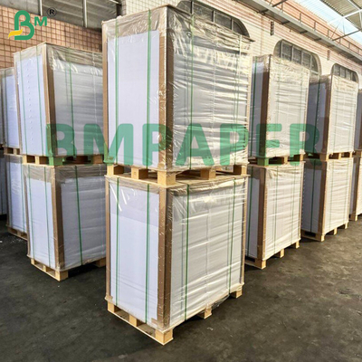280gm Papel de cartão de jogo Material de papel de cartão semi-impresso branco brilhante