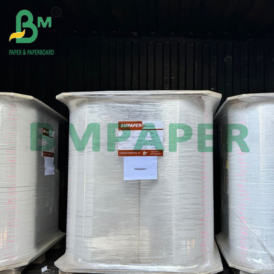 28 g 30 g Biodegradável virgem de papel de papel de borracha branco 22 mm