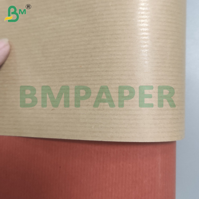 Rolos de papel kraft de 50 gm castanho despojado para embalagem de flores