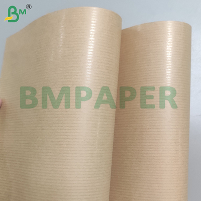 Rolos de papel kraft de 50 gm castanho despojado para embalagem de flores