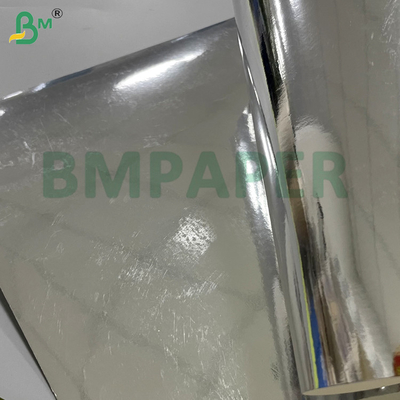 230gm de papelão brilhante de prata resistente a dobras e arranhões