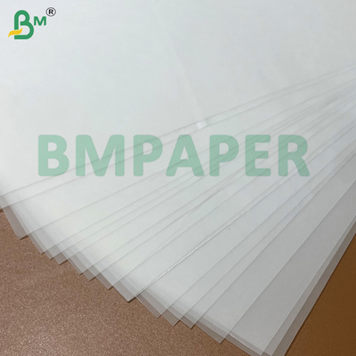 53g 63g Branco de alta resistência de pureza Translúcido Esboço de papel de rastreamento Para pintura CAD