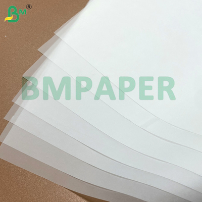 53g 63g Branco de alta resistência de pureza Translúcido Esboço de papel de rastreamento Para pintura CAD