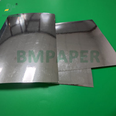 425gm Cartão metalizado de prata brilhante para pasta de dentes Caixa 700 x 1000 mm