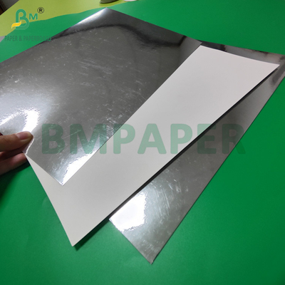425gm Cartão metalizado de prata brilhante para pasta de dentes Caixa 700 x 1000 mm