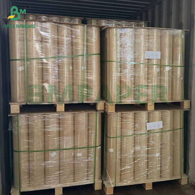 50gm 60gm 70gm 80gm Alto resistência à explosão MG Papel Kraft com nervuras castanho