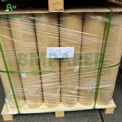 50gm 60gm 70gm 80gm Alto resistência à explosão MG Papel Kraft com nervuras castanho