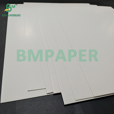 295gm 325gm Papel branco de dois lados Cartões de alimentos congelados