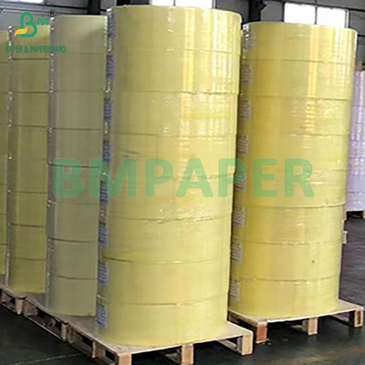 80gm CB CFB CF Carbonless Copying Paper Roll 242mm × 12000m Imagem Azul