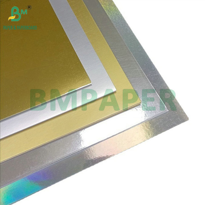400 gm 425 gm cartão metálico de ouro para fazer caixa de embalagem